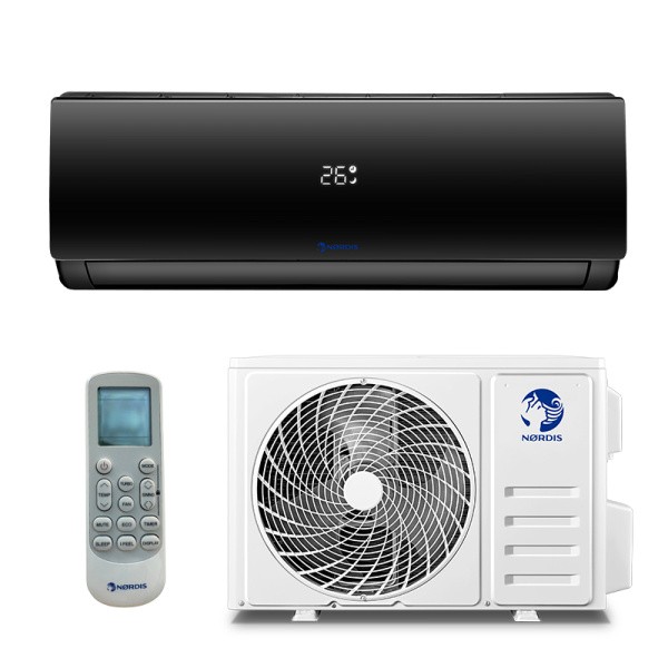 NØRDIS SIRIUS oro kondicionierius NDI-S09TC1B/NDO-S09TC2 2.6/2.7kW juodas